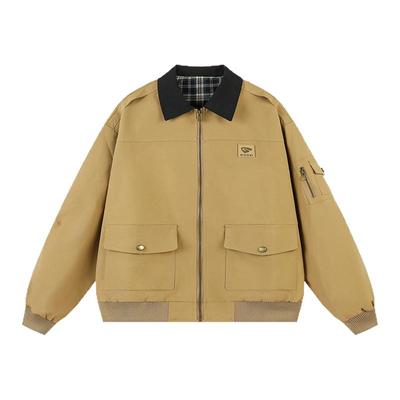 巴恩风美式翻领外套秋季