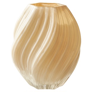 玻璃花瓶摆件麦芽糖琉璃花瓶不规则扭曲现代家居装饰水培玻璃花器