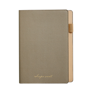 a5笔记本本子可平摊高颜值商务高档简约加厚日记本办公会议记录学生学习软面皮插笔记事本企业可刻字定制logo