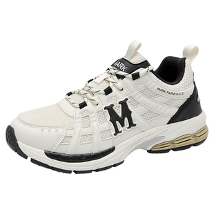 马克华菲鞋子男鞋2026新款增高男士休闲鞋透气软底运动鞋男老爹鞋