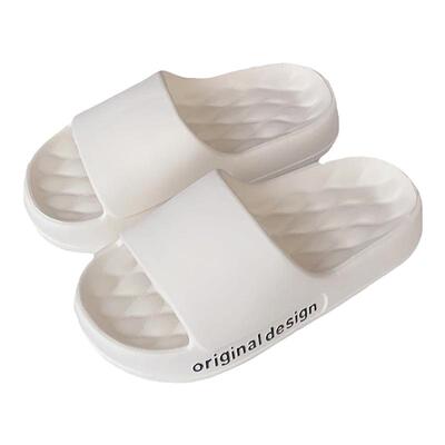 细细条潮酷时尚百搭厚底情侣拖鞋