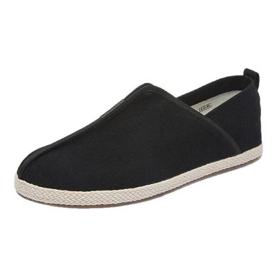 布语堂舒适黑布鞋软底透气一脚蹬