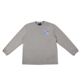 SLAMBLE新款双层网眼透气速干长袖T恤男投篮球服卫衣跑步训练上衣