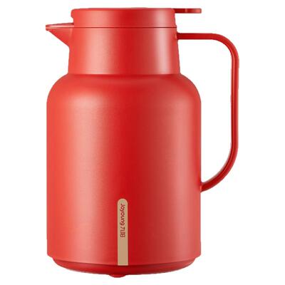 九阳保温壶结婚陪嫁红色一对装