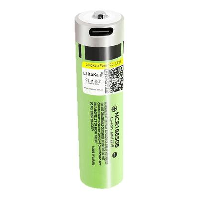 liitokala  3400mah高容量手电筒锂离子电池充电锂电池