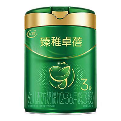 【官方正品】飞鹤臻稚卓蓓有机3段婴儿配方牛奶粉700g*6罐