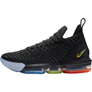 Nike/耐克 新款男子LBJ16詹姆斯16代黑彩虹慈善篮球鞋 AO2595