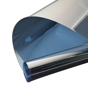 岗亭玻璃防晒隔热膜保安亭门卫遮阳玻璃贴膜贴纸单向透视太阳膜