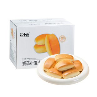 老爸评测江小燕奶香小馒头高蛋白原味松软面包糕点早餐零食
