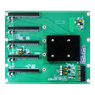 速桥PCI-E X16转8654扩展卡 Switch 4.0显卡服务器GPU底板转接卡