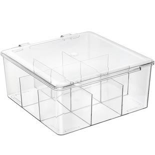 卡片收纳盒分格位卡膜透明亚克力宝咕卡莉桌面奥特曼小马卡牌盒子