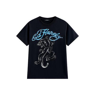 EdHardy2025夏季新款针织T恤