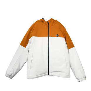 诺诗兰儿童三防软壳鹅绒服男童冬防风防水户外服冲锋保暖连帽外套