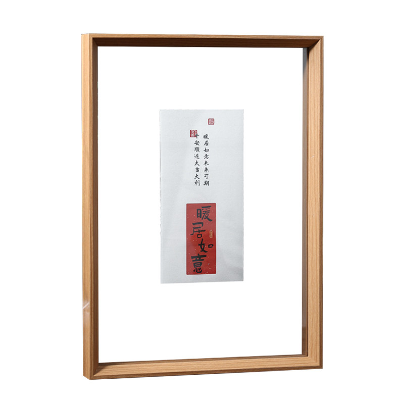 双面透明相框摆台装裱画框空框6寸8寸标本展示框a4A3海报框架4k8K