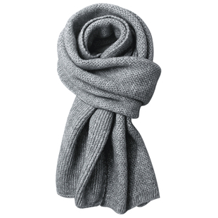 围巾男士女冬季2024新款韩版男生礼物保暖春秋潮时尚围脖年轻人