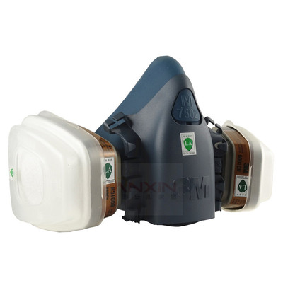 3m7502防毒面具活性炭防尘甲醛