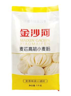 金沙河麦芯高筋面粉1kg
