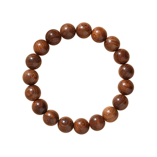 【杭州灵隐】天然金丝檀木手串木质佛珠盘玩文玩男女款好运手链