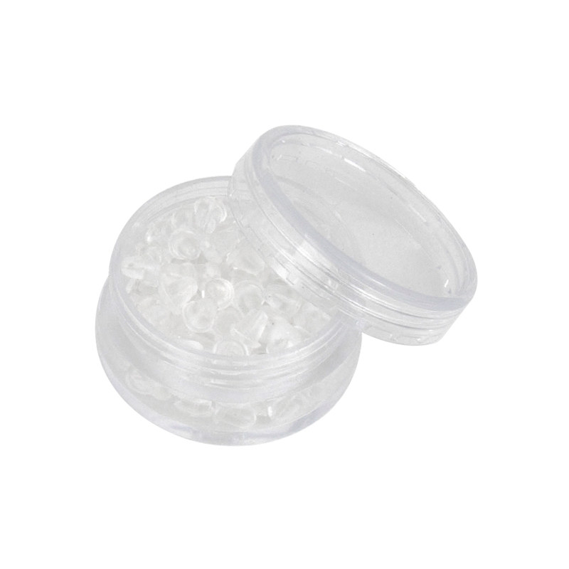 耳环塞耳塞耳堵耳钉后塞耳钉塞耳帽防掉耳扣塑料防过敏配饰透明