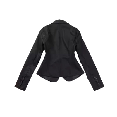 春秋女装长袖修身短外套小西装