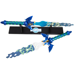 塞尔达王国之泪大师之剑1比1全金属发光腐蚀剑摆件塞尔达COS手办