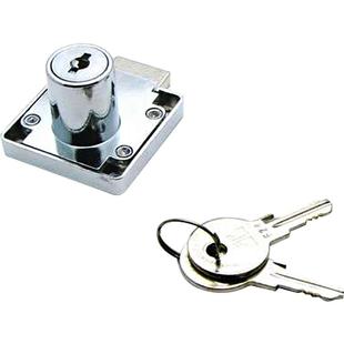 柜门锁 抽屉锁 抽屉暗锁 衣柜锁 办公家具锁138L常规型/通开匙