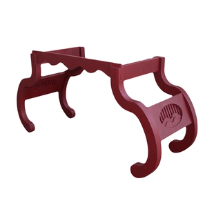 仿古禅式古筝架子敦煌琴架实木立式h便携式木制筝架支架台湾琴架