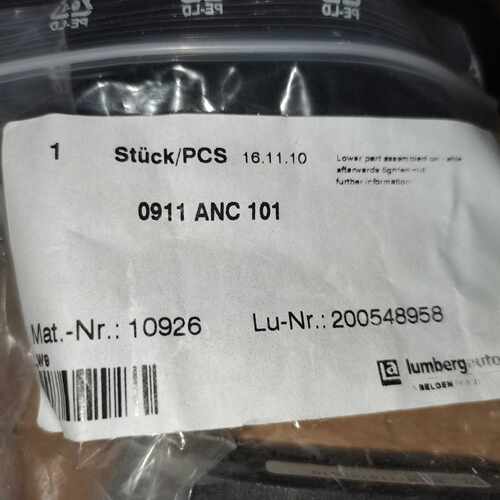 隆堡0911ANC101 数量11
