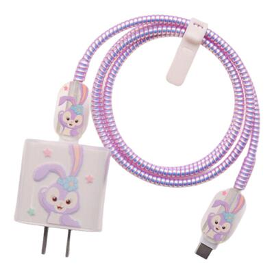 星黛露适用苹果数据线保护套16pro/15max/14快充ipad820W充电器壳