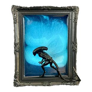 原创手工 极光星空异形 立体夜光摆件 礼品 冰箱贴定制 包邮 实拍