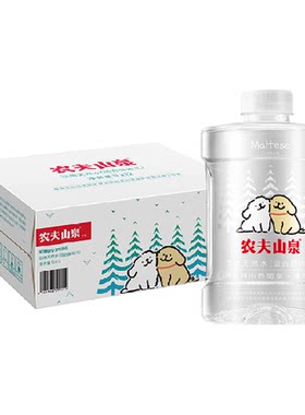 农夫山泉饮用天然水高温灭菌泡奶