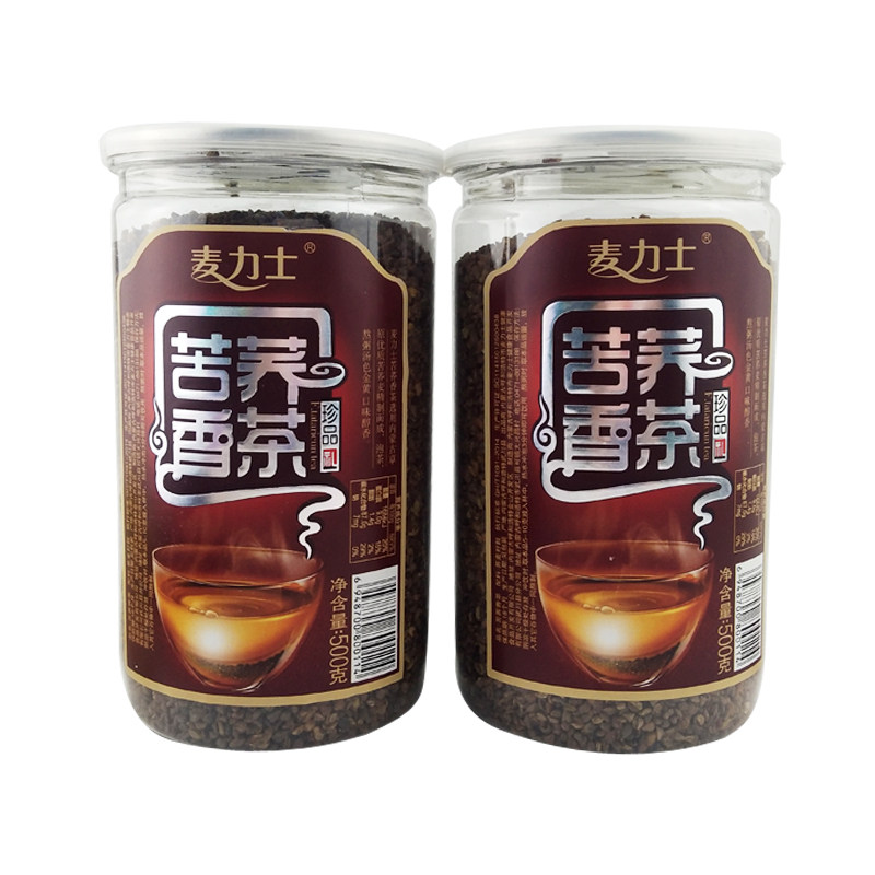 苦荞香茶内蒙特产500g2桶冲泡茶