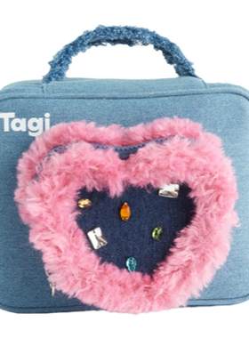 TAGI.想象果冻爱心爱心收纳包