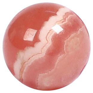 天然红纹石菱锰矿圆珠散珠女款水晶手串文玩桃花简约水晶diy饰品