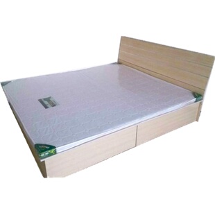 北京1米8双人床1.5m米主卧硬板床储物箱体床经济型员工宿舍单人床