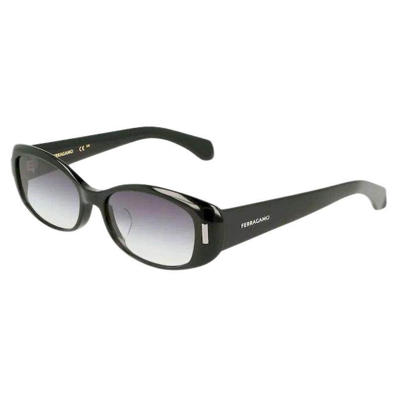 【自营】FERRAGAMO/菲拉格慕墨镜新款圆框太阳镜SF2021SLB椭圆