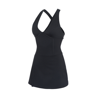 ANNERUNV领连体网球裙