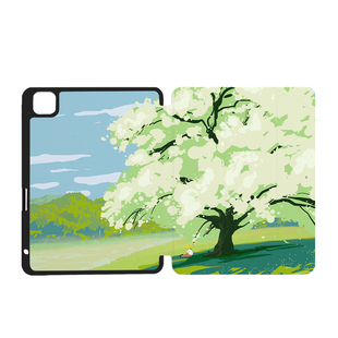 9397 羅放松 ipad壳平板壳适用于ipadpro2018/2020/2024 10.9 11寸12.9寸13寸黑色机壳