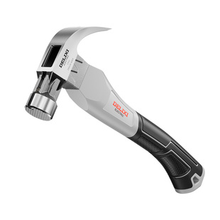 德力西羊角锤子木工专用铁锤家用八角锤榔头工具钉锤一体成型起钉