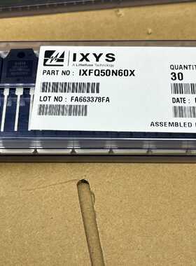 询价-管IXYS MOS场效应管 IXFQ50N60X 5
