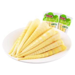 云乡人家山椒脆笋尖开袋即食泡椒嫩尖笋大小包装竹笋零食商用整箱