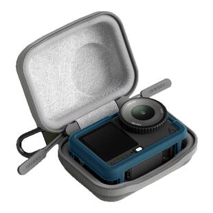 海备思适用大疆DJI Osmo Action 3/4/5 Pro/6相机收纳包便携迷你单机保护套硬壳配件防摔抗压半包免拆支架