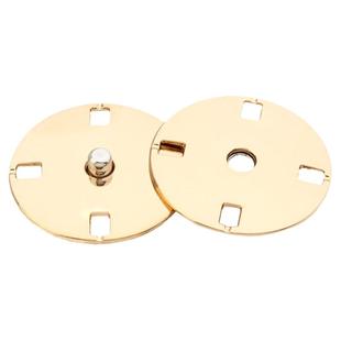 高端金属暗扣纽扣大衣按扣大号羊绒毛呢上衣女隐形衣服摁扣子母扣