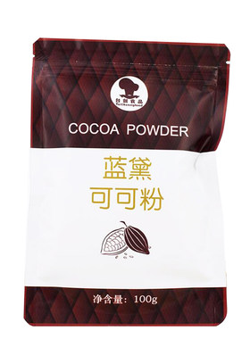 烘焙面包原料雪花酥100克可可粉