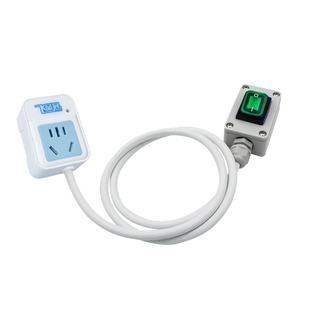 三插大功率热水器省电插座加长防水开关防漏电空调延长控制开关