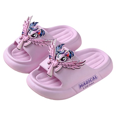 小马宝莉女童防滑速干一字拖