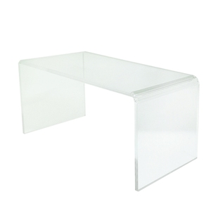 亚克力U型增高置物架桌面柜子多层收纳架手办盲盒展示台阶定制