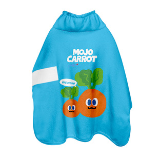 NASA联名魔力胡萝卜卜家族宠物浴袍猫咪狗狗衣服保暖速干洗澡浴巾