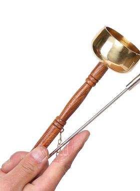 博能堂纯铜引磬可伸缩