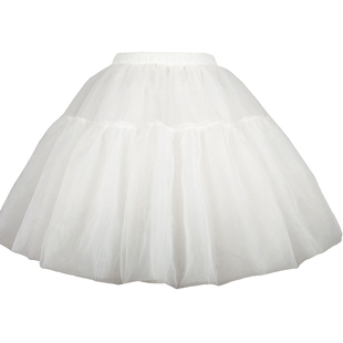 洛丽塔裙撑无骨lolita软纱日常撑蓬蓬裙织梦花园暴力撑卡门jk纱撑